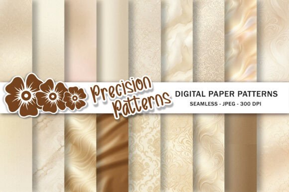 Download Champagne Gradient, Beige Digital Paper - Digital paper Collection