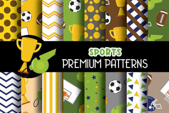 Download Sports Digital Papers Patterns - Digital paper Collection
