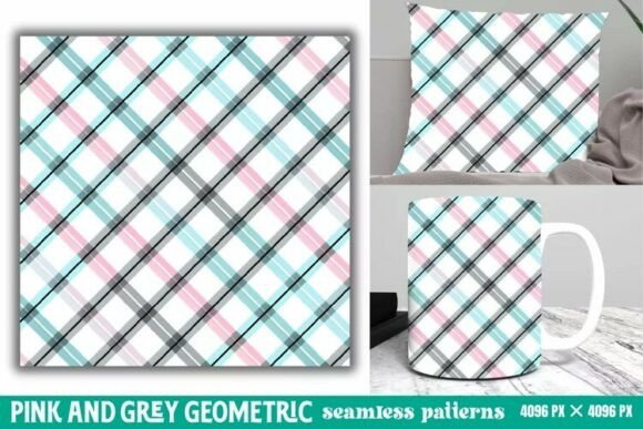 Download Pink and Grey Geometric Digital Paper - Digital paper Collection