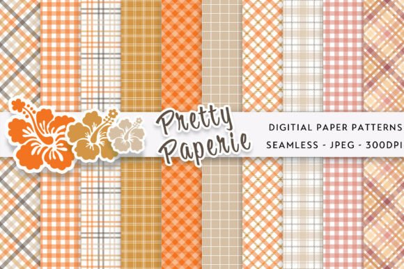 Download 10 Autumn Digital Paper Backgrounds - Digital paper Collection