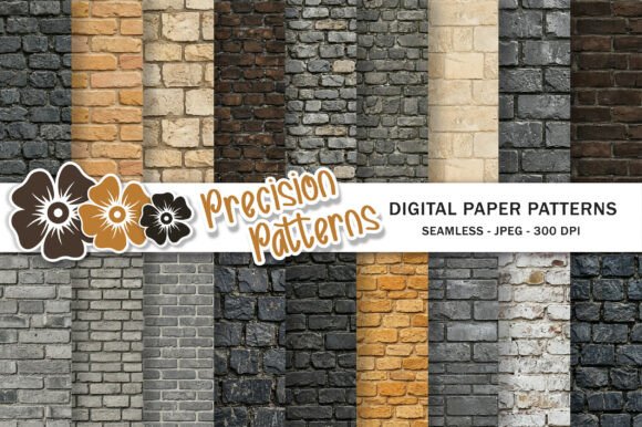 Download Brick Textures Digital Paper - Digital paper Collection